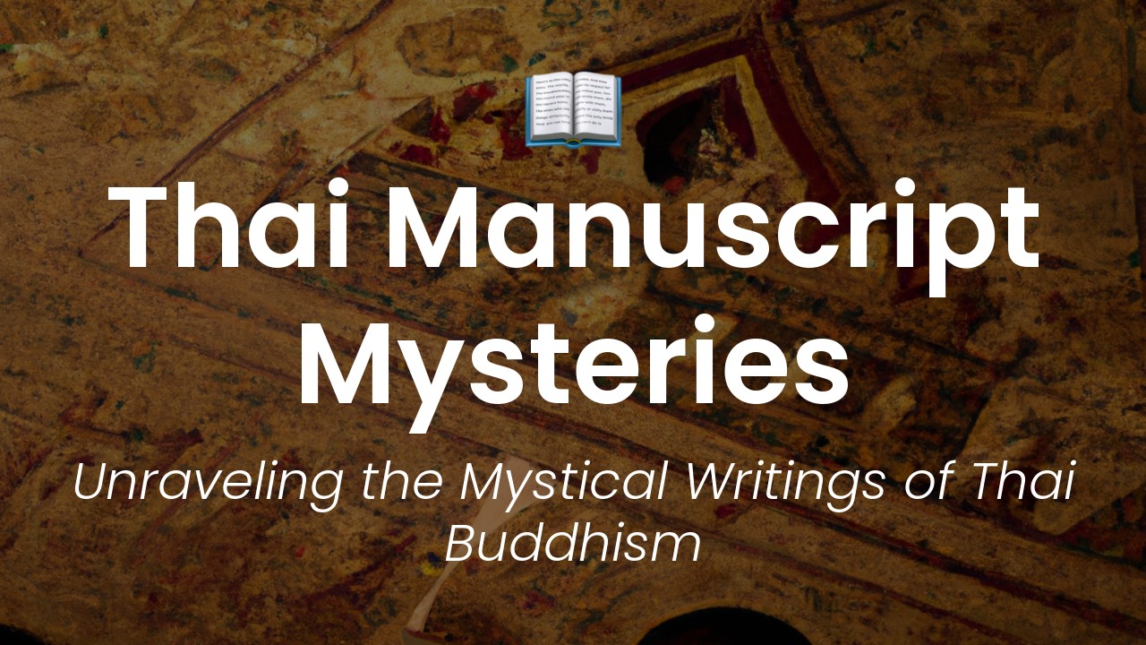 art of thai buddhist manuscripts featured image